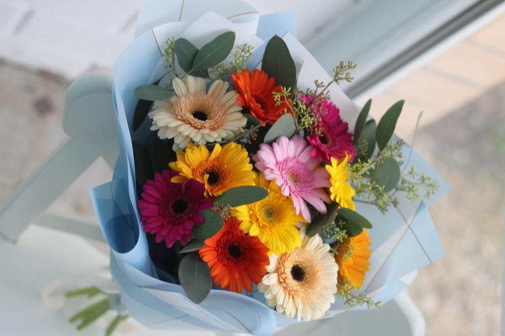 Букет цветов из: Герберы в Шемордан