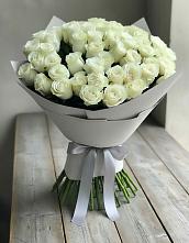 Букет 35 Белых роз в Шемордан