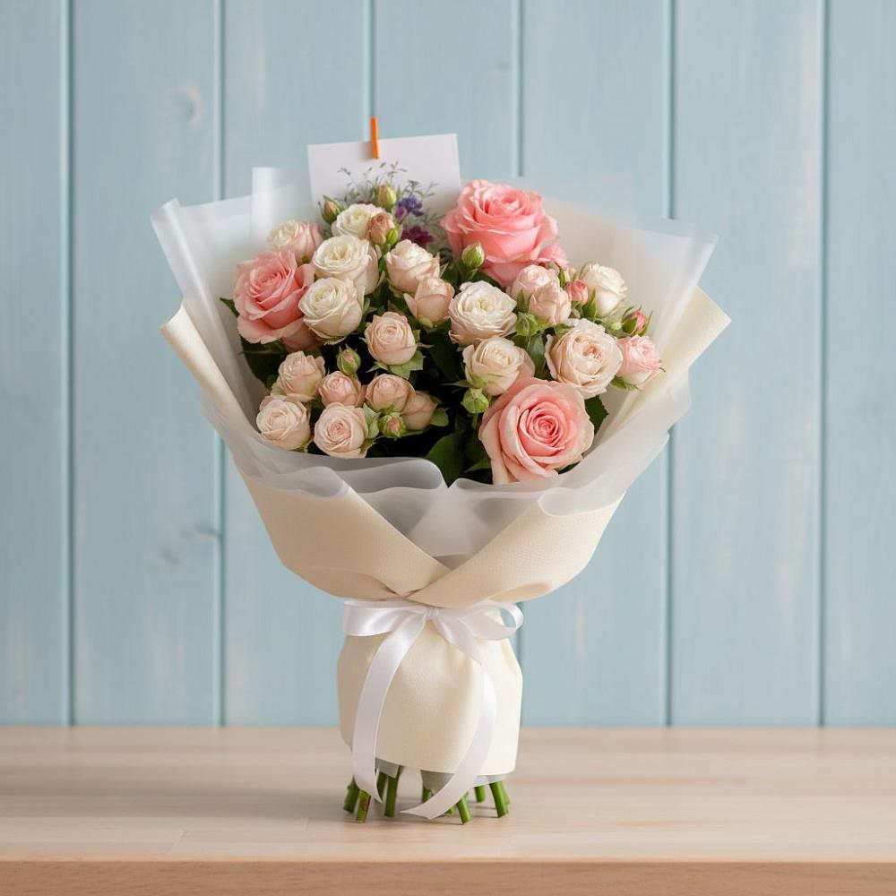 Букет цветов из: Розы в Шемордан