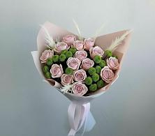 Букет цветов из:  Розы и Хризантемы #REPLACE_PRED# Шемордан