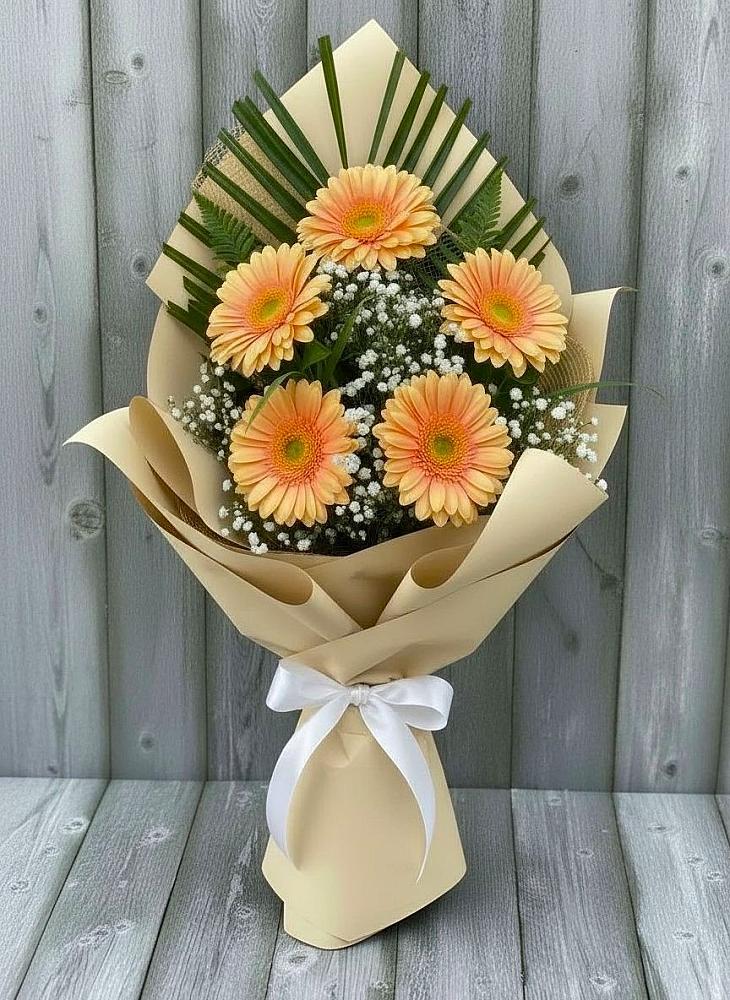 Букет цветов из: Герберы в Шемордан