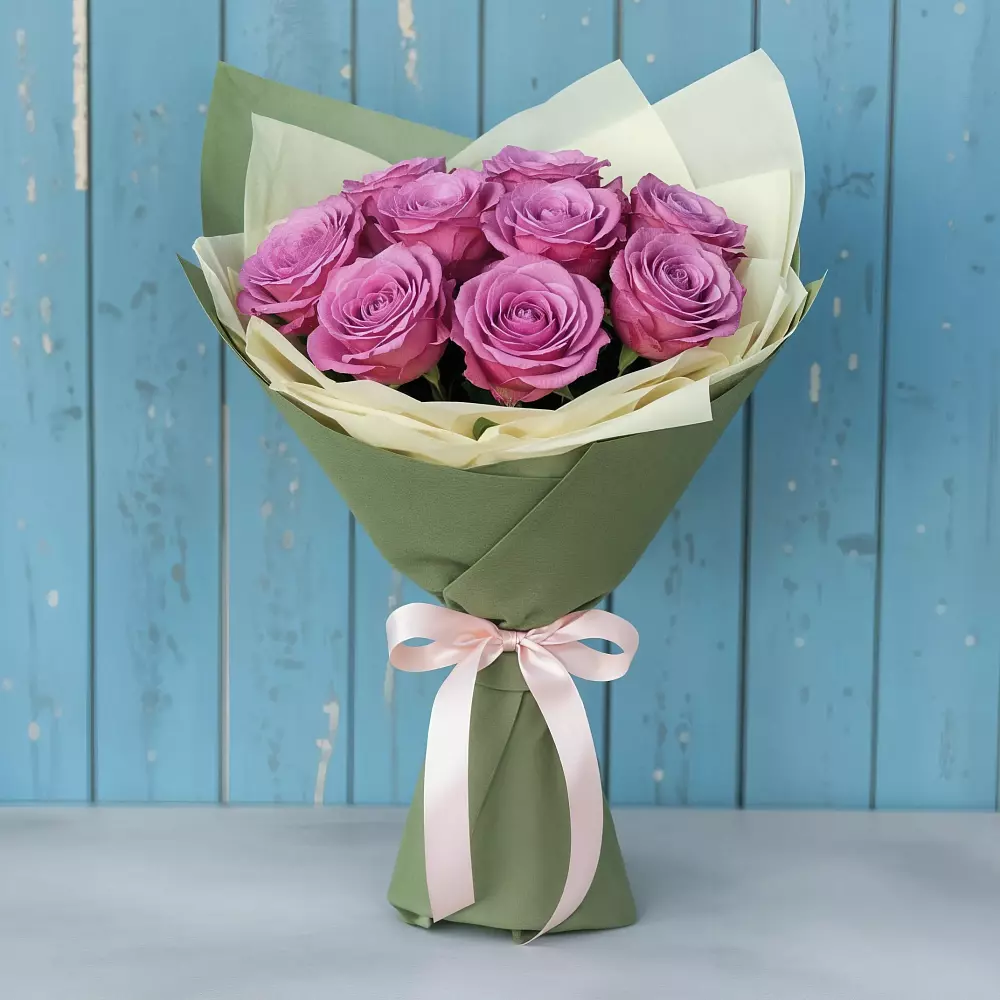 Букет Розы Фёрст Леди в Шемордан