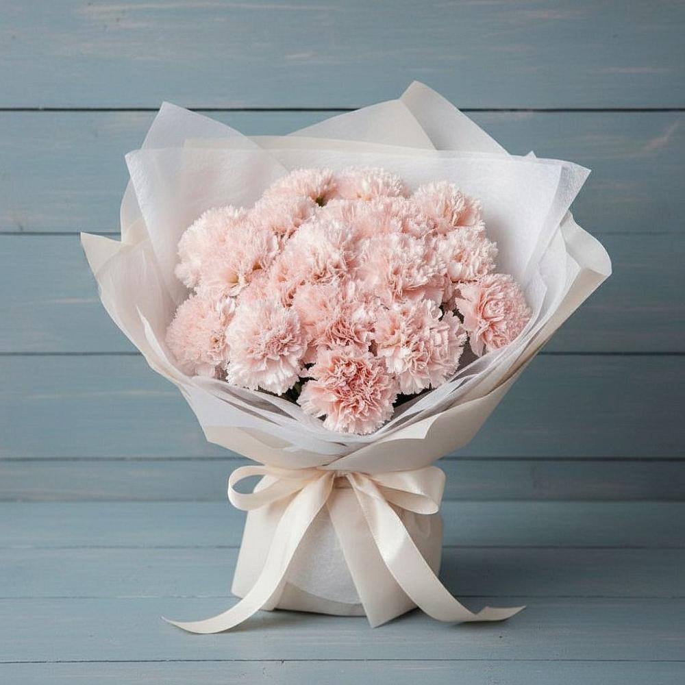 Букет цветов из: Гвоздики в Шемордан